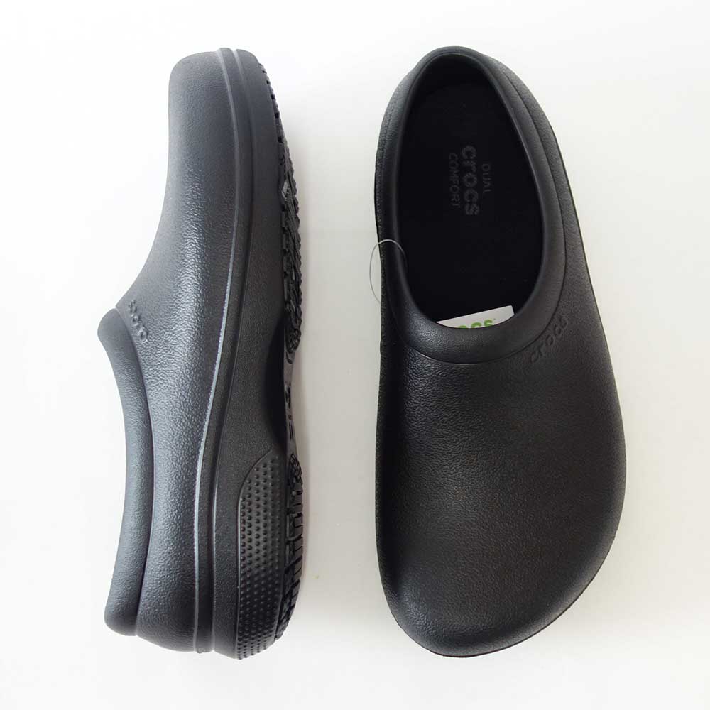 crocs クロックス ON THE CLOCK WORK SLIPON オン ザ クロック ワーク スリップオン 205073001 ブラック(ユニセックス) シューズ クロッグ サボ スリッポン 「靴」