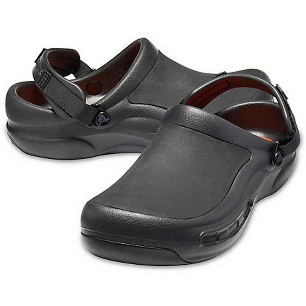 crocs クロックス Bistro Pro LiteRide Clog ビストロ プロ ライトライド クロッグ 205669 ブラック(ユニセックス)「靴」