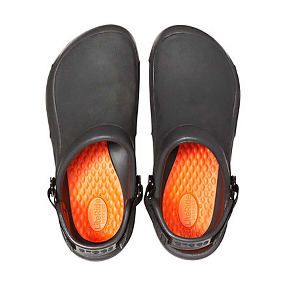 crocs クロックス Bistro Pro LiteRide Clog ビストロ プロ ライトライド クロッグ 205669 ブラック(ユニセックス)「靴」