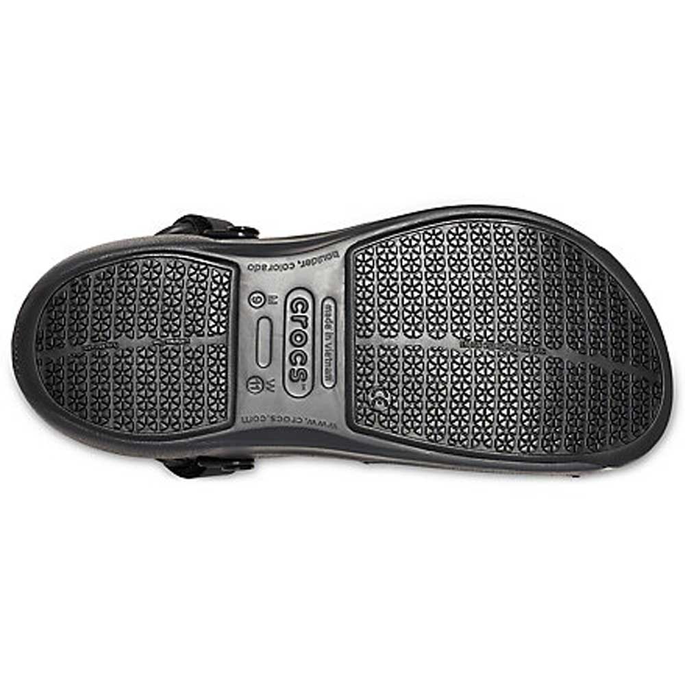 crocs クロックス Bistro Pro LiteRide Clog ビストロ プロ ライトライド クロッグ 205669 ブラック(ユニセックス)「靴」
