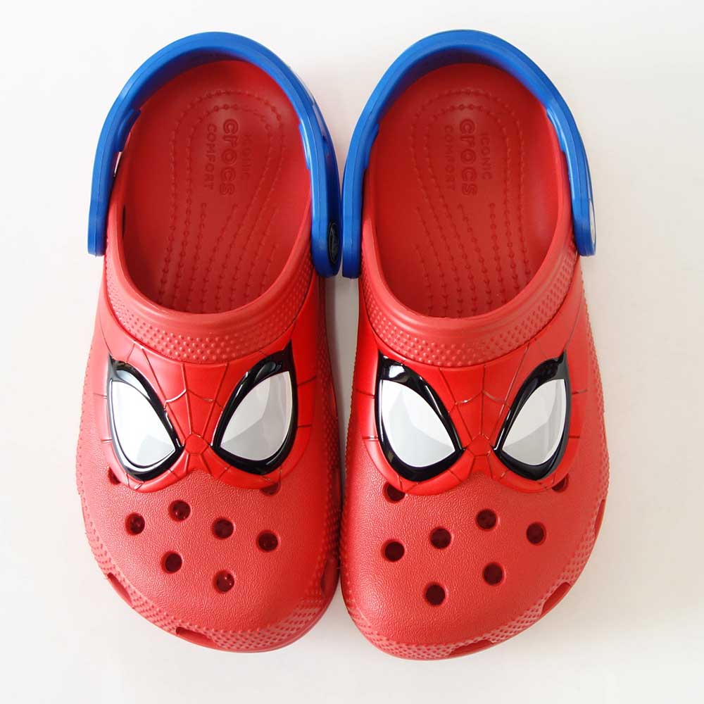 【SALE 20%OFF】 crocs クロックス FLIAM SPIDERMAN CLOG K アイアムスパイダーマン クロッグ (キッズ)2074608c1 レッド 子供靴「靴」