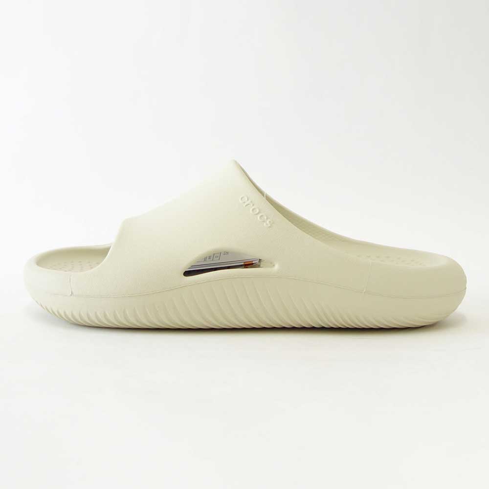【SALE 20%OFF】 crocs クロックス メロウ リカバリー スライド MELLOW RECOVERY SLIDE 208392 2Y2 ボーン(ユニセックス) クロッグ サボ スリッポン 「靴」
