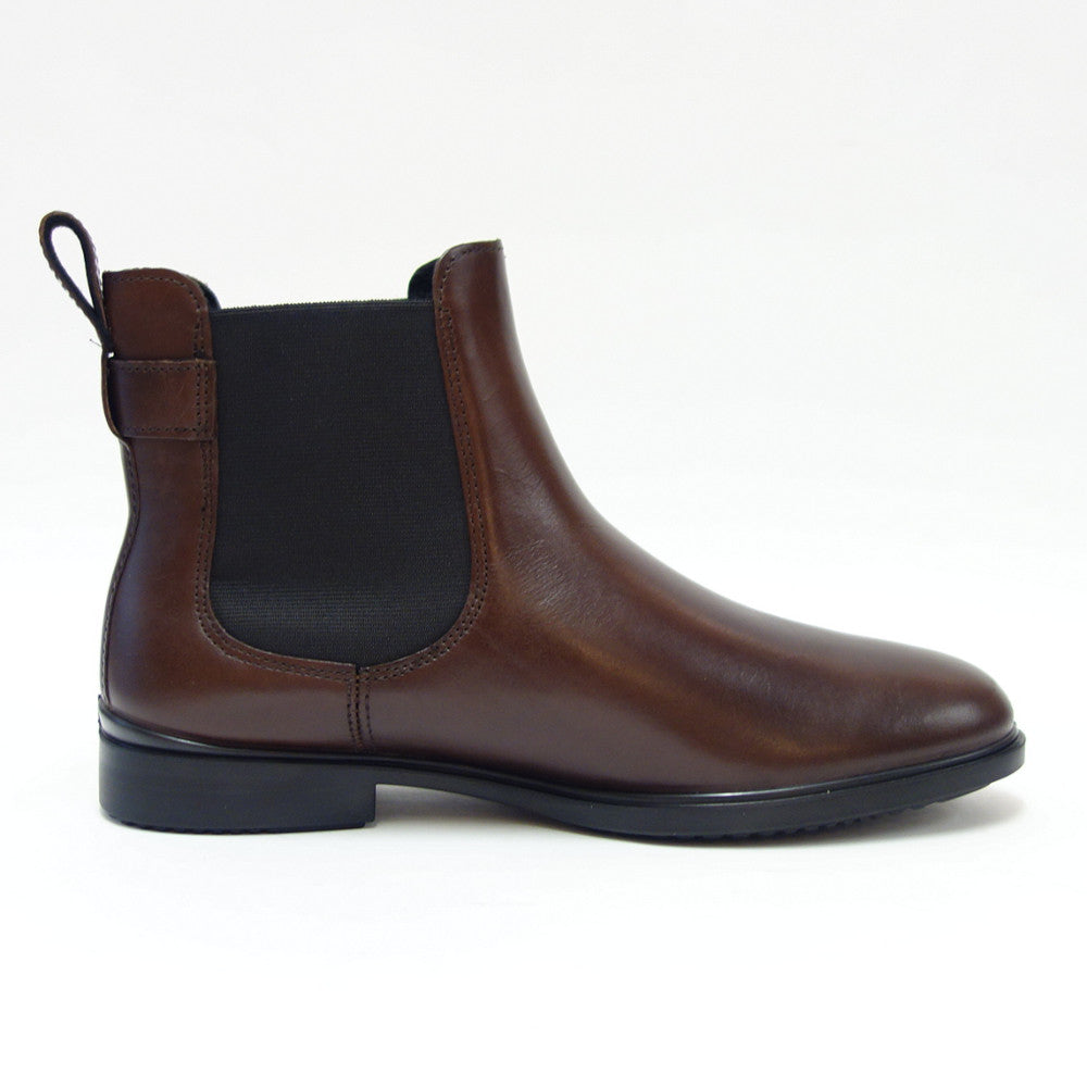 エコー ECCO DRESS CLASSIC 15 WOMEN’S LEATHER CHELSEA BOOTS  209813 01667 ブラウン (レディース) 上質天然皮革 サイドゴアブーツ アンクルブーツ 「靴」