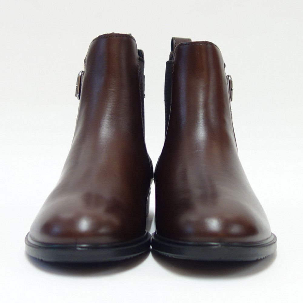 エコー ECCO DRESS CLASSIC 15 WOMEN’S LEATHER CHELSEA BOOTS  209813 01667 ブラウン (レディース) 上質天然皮革 サイドゴアブーツ アンクルブーツ 「靴」