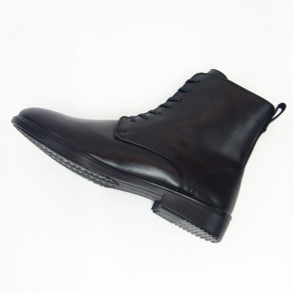 エコー ECCO DRESS CLASSIC 15 WOMEN'S LACE UP BOOTS  209823 01001 ブラック (レディース) 上質天然皮革 サイドジップブーツ アンクルブーツ レースアップ「靴」