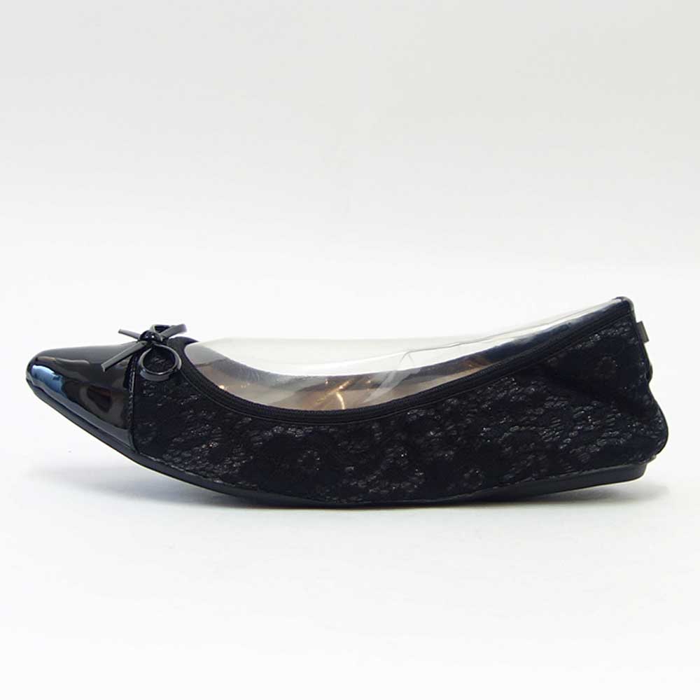 携帯 バレエシューズ BUTTERFLY TWISTS バタフライツイス  HOLLY(ホーリー)  21012B Black Glace(ブラック グレース) お洒落 ルームシューズ 「靴」