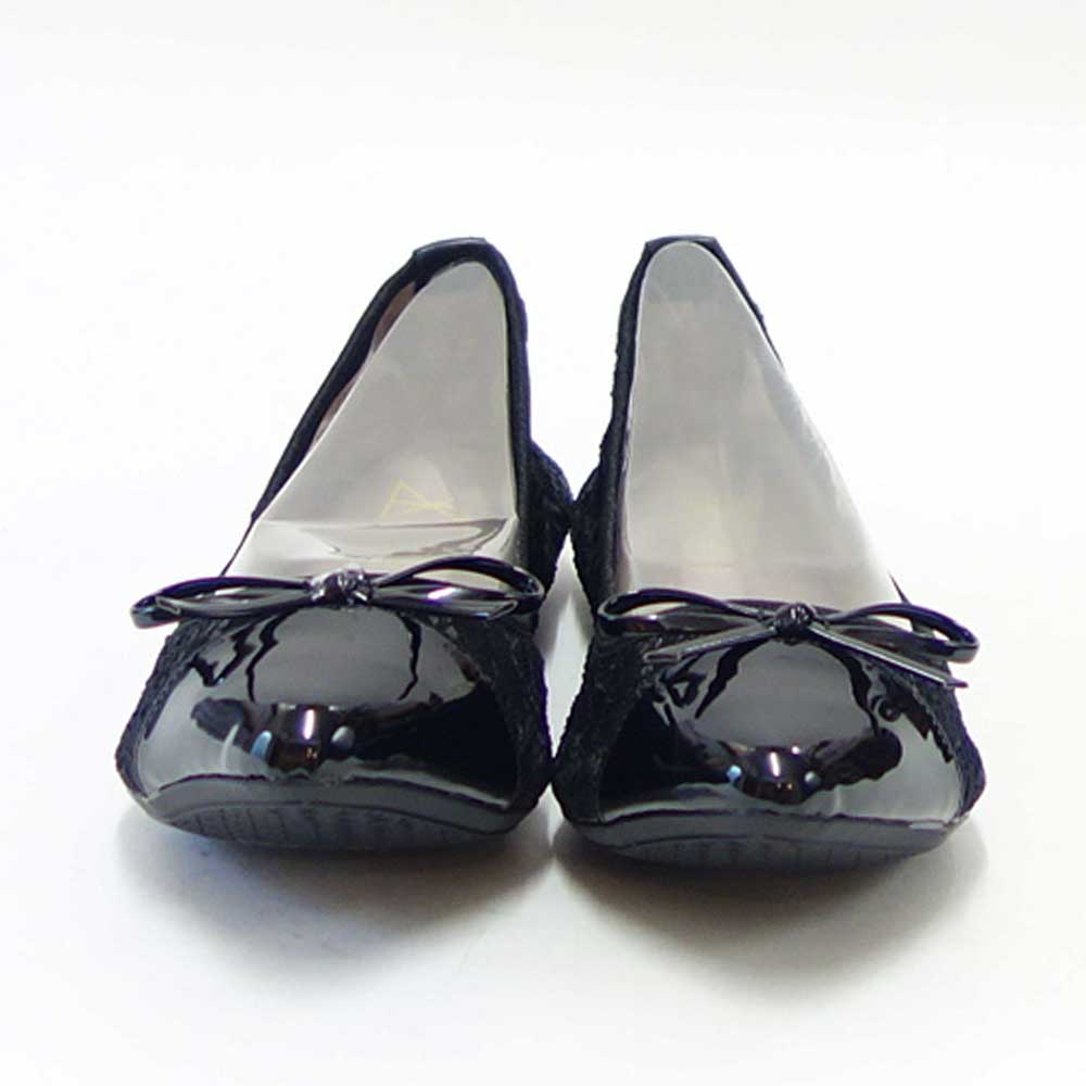 携帯 バレエシューズ BUTTERFLY TWISTS バタフライツイス  HOLLY(ホーリー)  21012B Black Glace(ブラック グレース) お洒落 ルームシューズ 「靴」