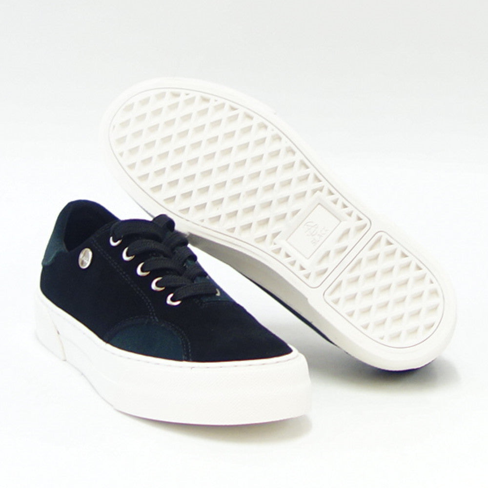 【SALE 50%OFF】 スラック SLACK SL 2122 001(ユニセックス)DUALOS PRM(デュアル プレミアム) カラー:ブラック/ホワイト 天然皮革 ローカットスニーカー バルカナイズ製法 「靴」