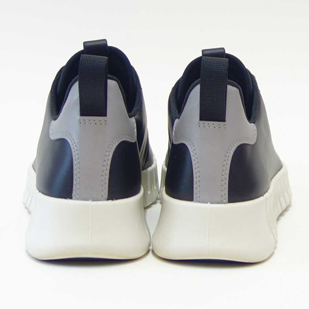 エコーECCOGRUUVFLEXIBLESOLEWOMEN'SSNEAKERSブラック21820360719(レディース)快適な履き心地のレザースニーカーレースアップウォーキングシューズ旅行「靴」