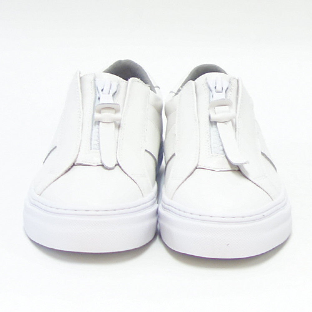 【SALE 50%OFF】 スラック SLACK SL 2189 102(メンズ)JARVIS(ジャービス) カラー:ホワイト/ホワイト 天然皮革 ローカットスニーカー バルカナイズ製法 「靴」