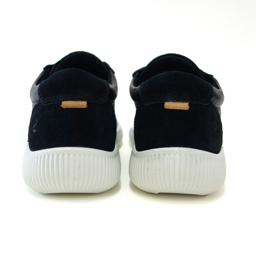 エコーECCOSOFTZEROLACEUPLEAWOMEN'SSNEAKERブラック22025351052(レディース)快適な履き心地のレザースニーカーレースアップウォーキングシューズ旅行「靴」