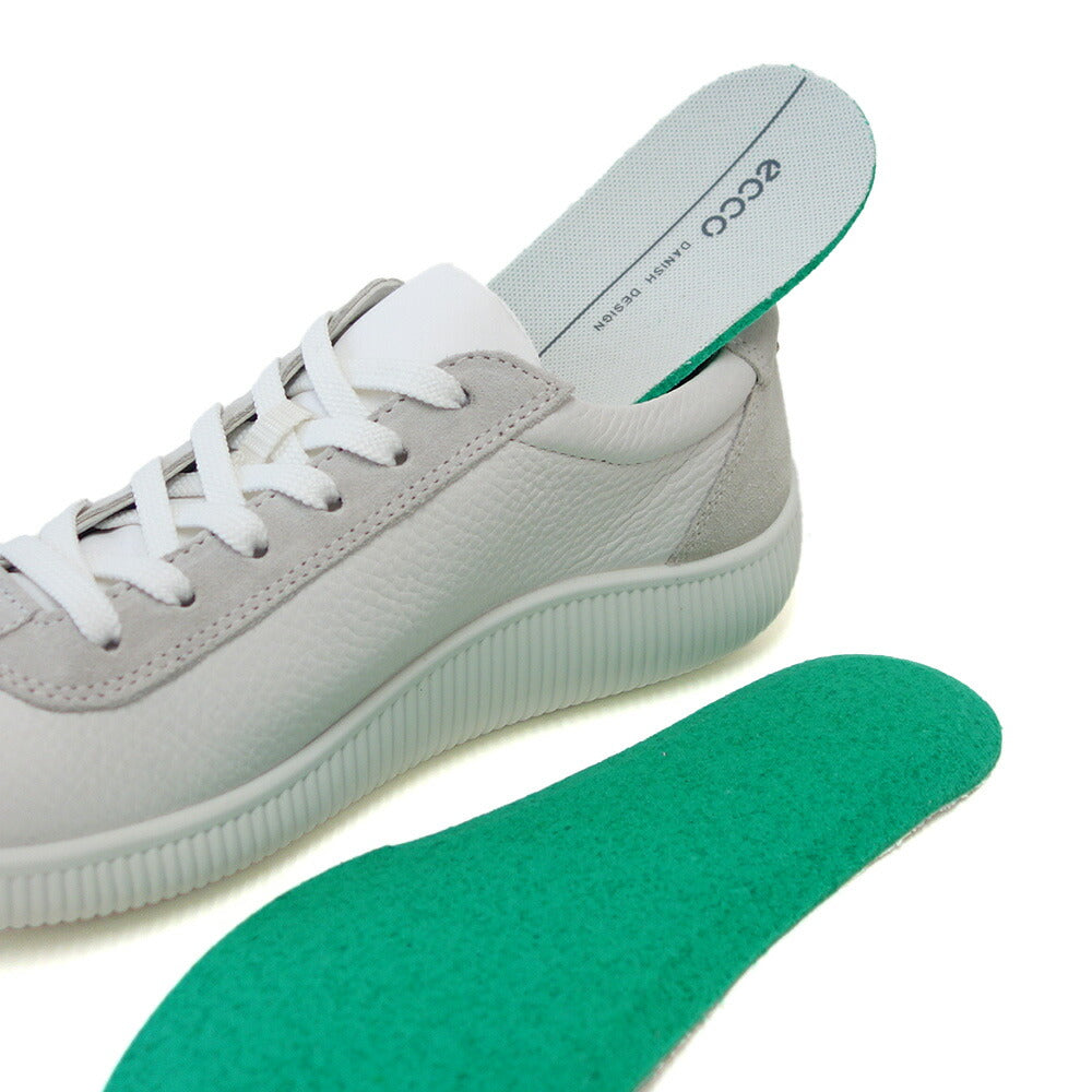 エコーECCOSOFTZEROLACEUPLEAWOMEN'SSNEAKERホワイト22025352292(レディース)快適な履き心地のレザースニーカーレースアップウォーキングシューズ旅行「靴」