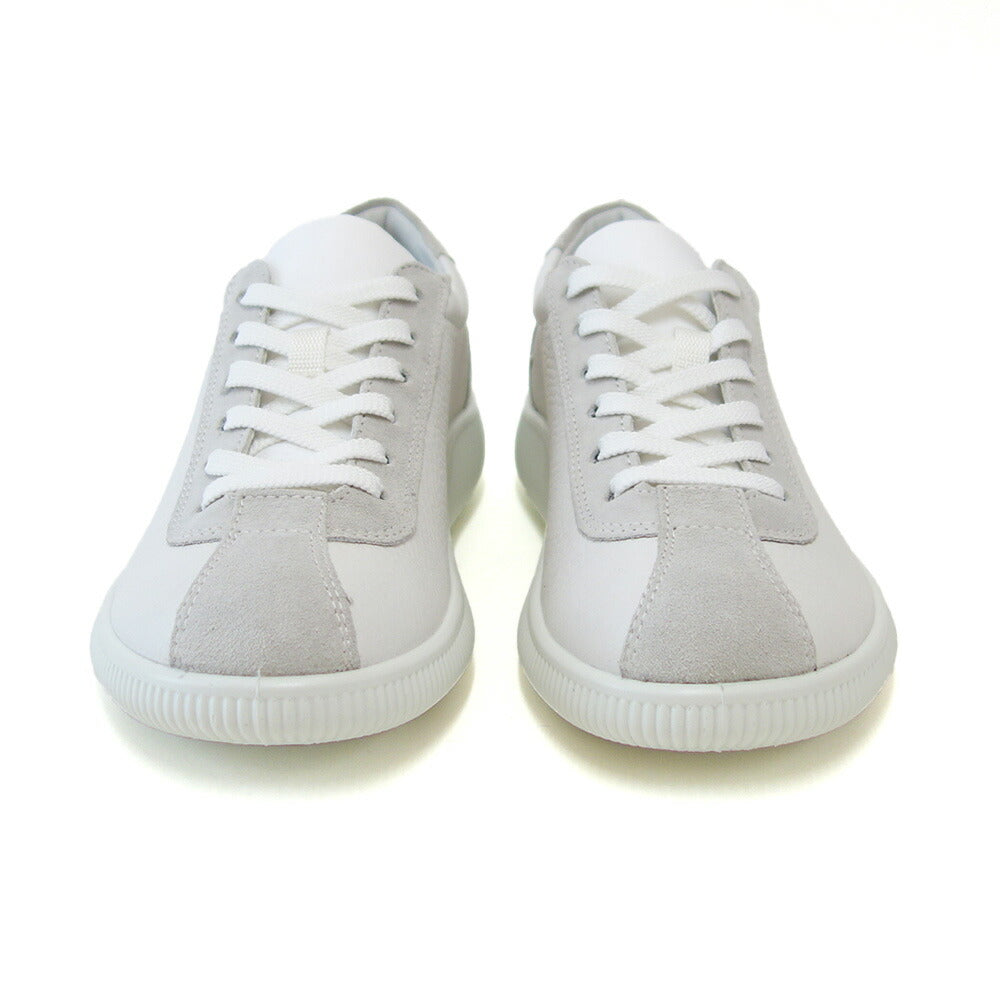 エコーECCOSOFTZEROLACEUPLEAWOMEN'SSNEAKERホワイト22025352292(レディース)快適な履き心地のレザースニーカーレースアップウォーキングシューズ旅行「靴」