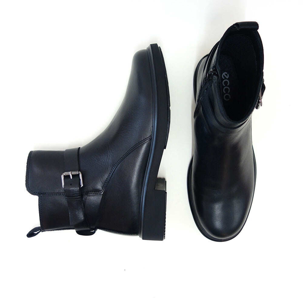 エコーECCO22201301001ブラック(レディース)防水仕様METROPOLEAMSTERDAMLEATHERJODHPURBOOTS上質天然皮革のジョッパーブーツ「靴」