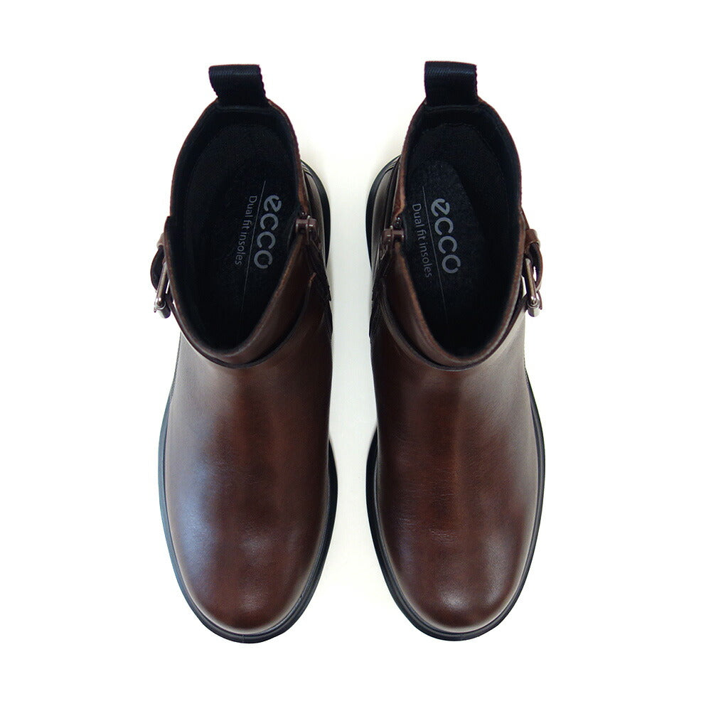 エコーECCO22201301667ブラウン(レディース)防水仕様METROPOLEAMSTERDAMLEATHERJODHPURBOOTS上質天然皮革のジョッパーブーツ「靴」