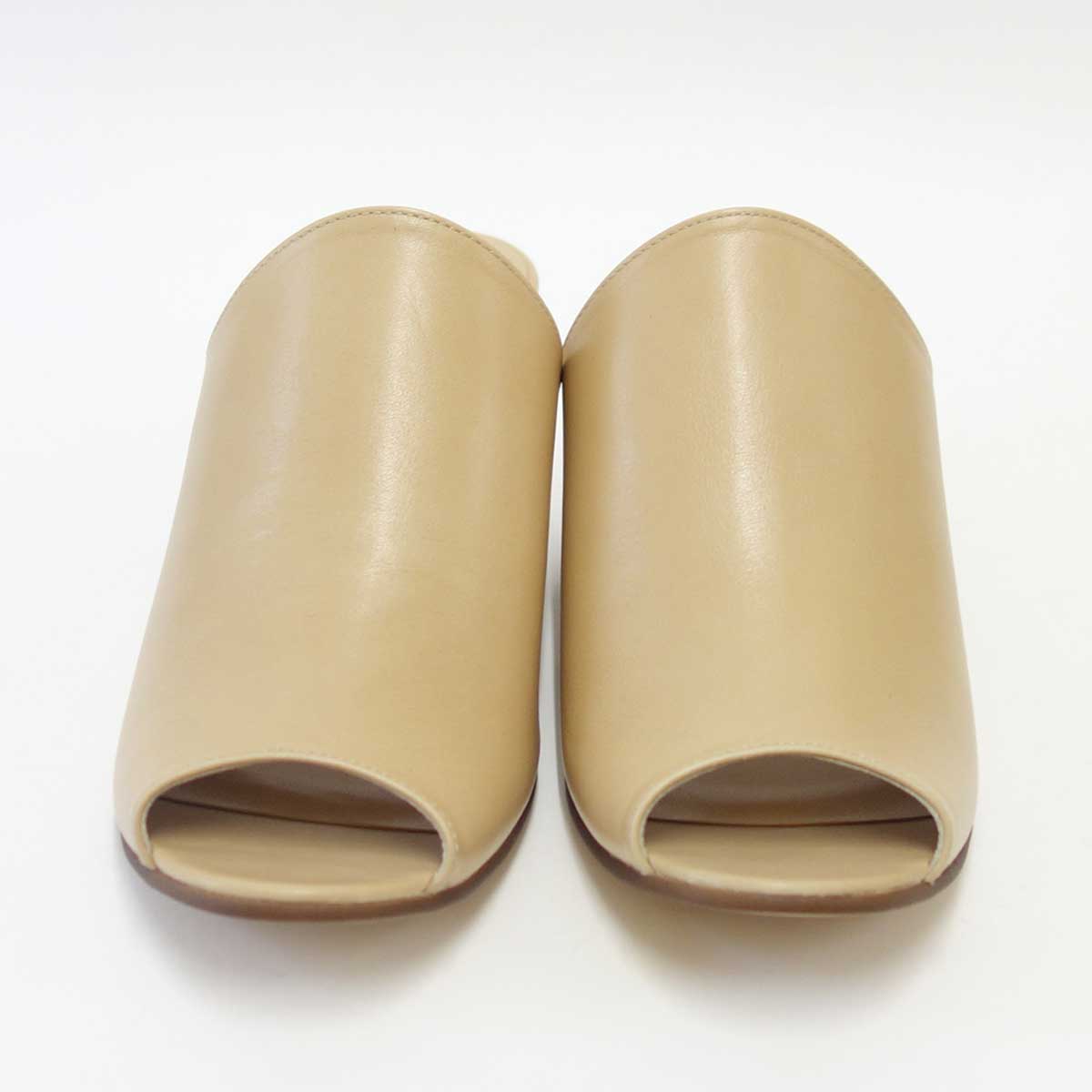 【SALE 50%OFF】 HIPS ヒップス 231294 ライトベージュ 22cm 22.5cmハイカットウエッジサンダル(日本製) ナチュラルでシンプルな甲深ミュール 「靴」