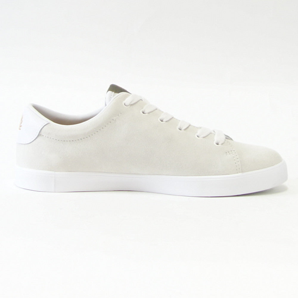 FREDPERRYフレッドペリーB2345100(ユニセックス)LOTTIESUEDEカラー:WHITE天然皮革のローカットスニーカー「靴」
