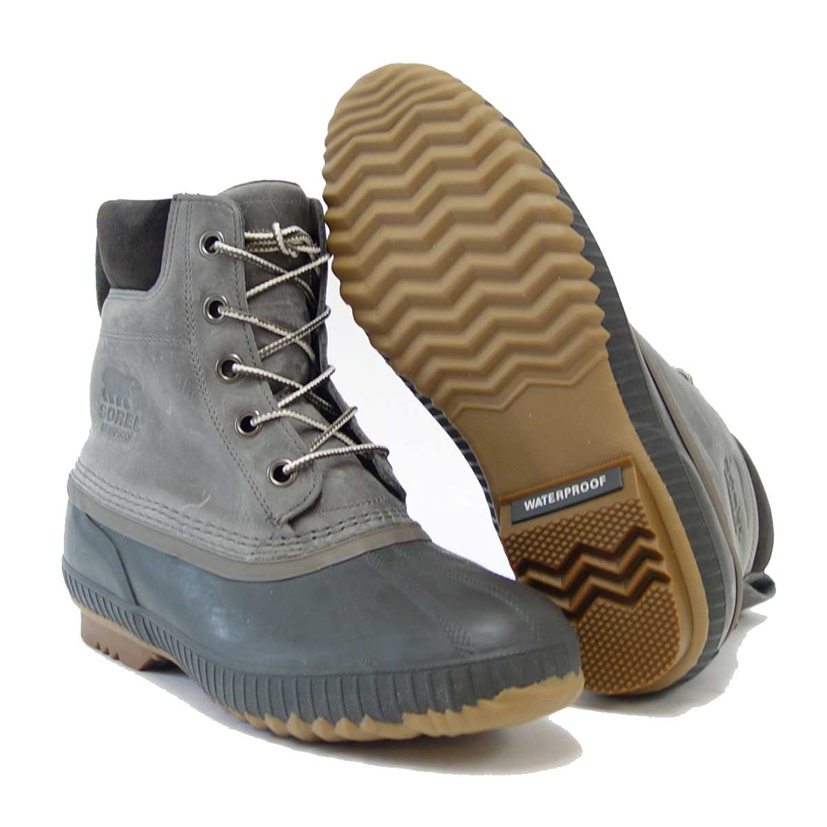 ソレル SOREL NM2575(メンズ)シャイアン 2 :Quarry/Buffalo(052) 保温性・防水性抜群の快適ウィンターブーツ 「靴」