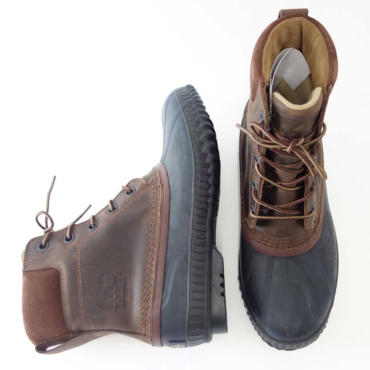 SOREL ソレル NM2575(メンズ)<BR>シャイアン 2:Tabacco/Black(259)<br>保温性・防水性抜群の快適ウィンターブーツ<BR>「靴」
