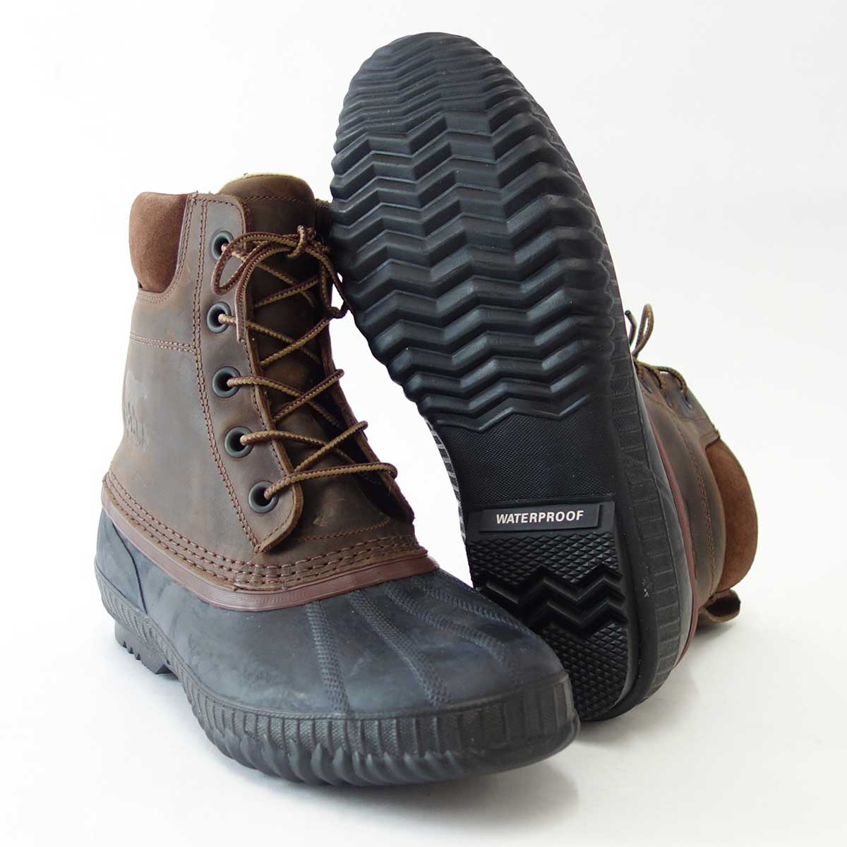 SOREL ソレル NM2575(メンズ)<BR>シャイアン 2:Tabacco/Black(259)<br>保温性・防水性抜群の快適ウィンターブーツ<BR>「靴」