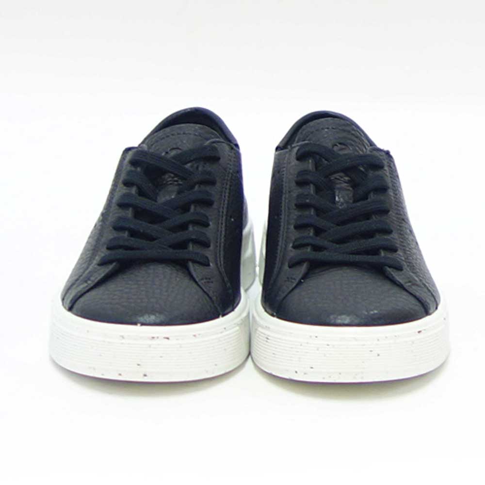 エコー ECCO STREET TRAY WOMEN'S SNEAKER ブラック 291503 01001 (レディース) 快適な履き心地のレザースニーカー レースアップ ウォーキングシューズ 旅行「靴」