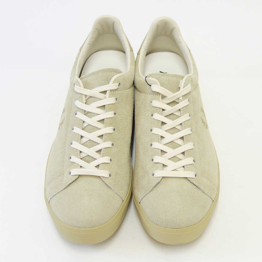 【SALE 40%OFF】 フレッドペリー FRED PERRY  F29652 14(ユニセックス)BREAUX LEATHER カラー:IVORY (日本製)  レザースニーカー テニスシューズ「靴」
