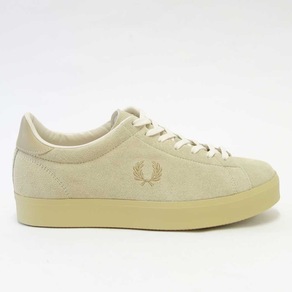 【SALE 40%OFF】 フレッドペリー FRED PERRY  F29652 14(ユニセックス)BREAUX LEATHER カラー:IVORY (日本製)  レザースニーカー テニスシューズ「靴」