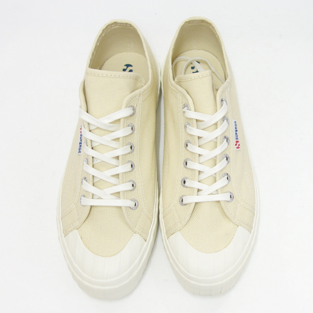 【SALE 30%OFF】 スペルガ SUPERGA 2630-STRIPE(ユニセックス)ベージュ (2a00grt0akj) ナチュラル キャンバス スニーカー ミリタリー 「靴」