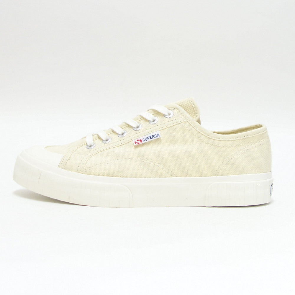 【SALE 30%OFF】 スペルガ SUPERGA 2630-STRIPE(ユニセックス)ベージュ (2a00grt0akj) ナチュラル キャンバス スニーカー ミリタリー 「靴」