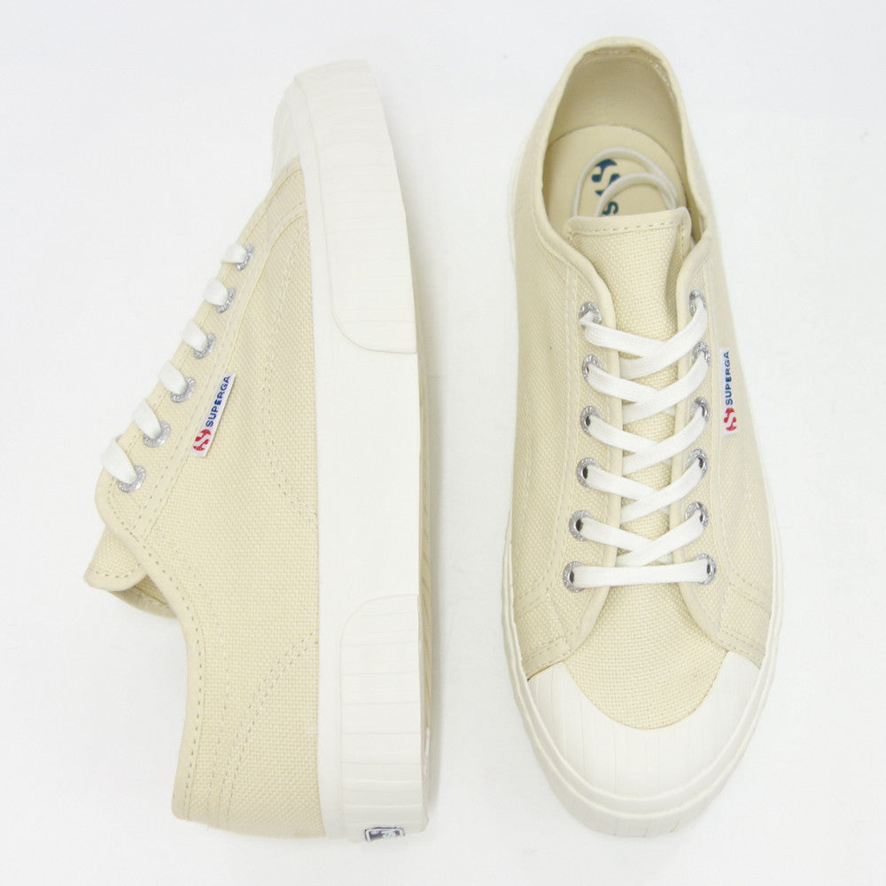 【SALE 30%OFF】 スペルガ SUPERGA 2630-STRIPE(ユニセックス)ベージュ (2a00grt0akj) ナチュラル キャンバス スニーカー ミリタリー 「靴」