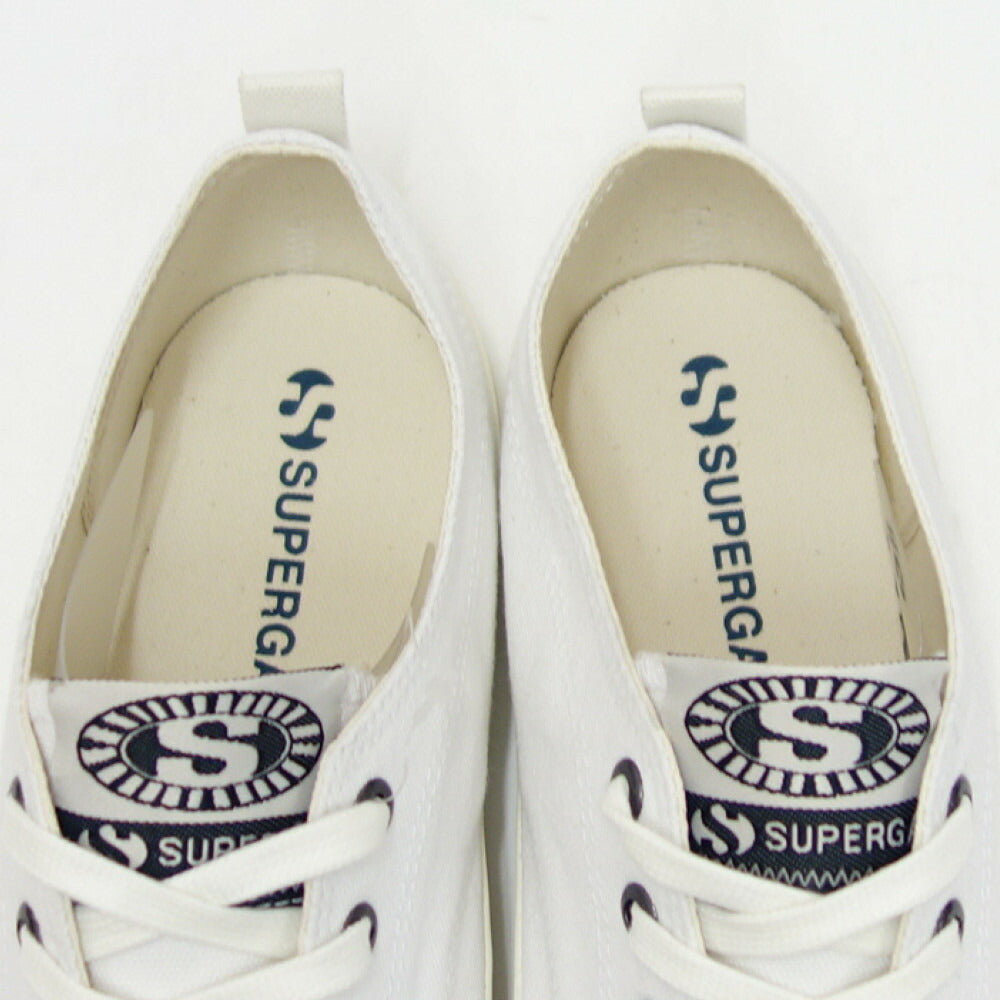 【SALE 30%OFF】 スペルガ SUPERGA 289-COLLEGE(ユニセックス)ホワイト (2a1115dwabe) ナチュラル キャンバス スニーカー レディース メンズ シューズ 「靴」