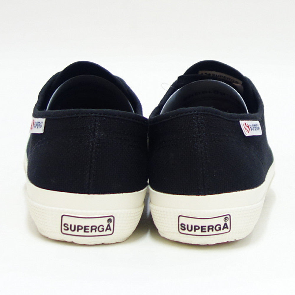 【SALE 30%OFF】 スペルガ SUPERGA 2725 NUDE(ユニセックス)ブラック (2a4116ewadk) ライトウェイト キャンバススニーカー レディース メンズ 「靴」