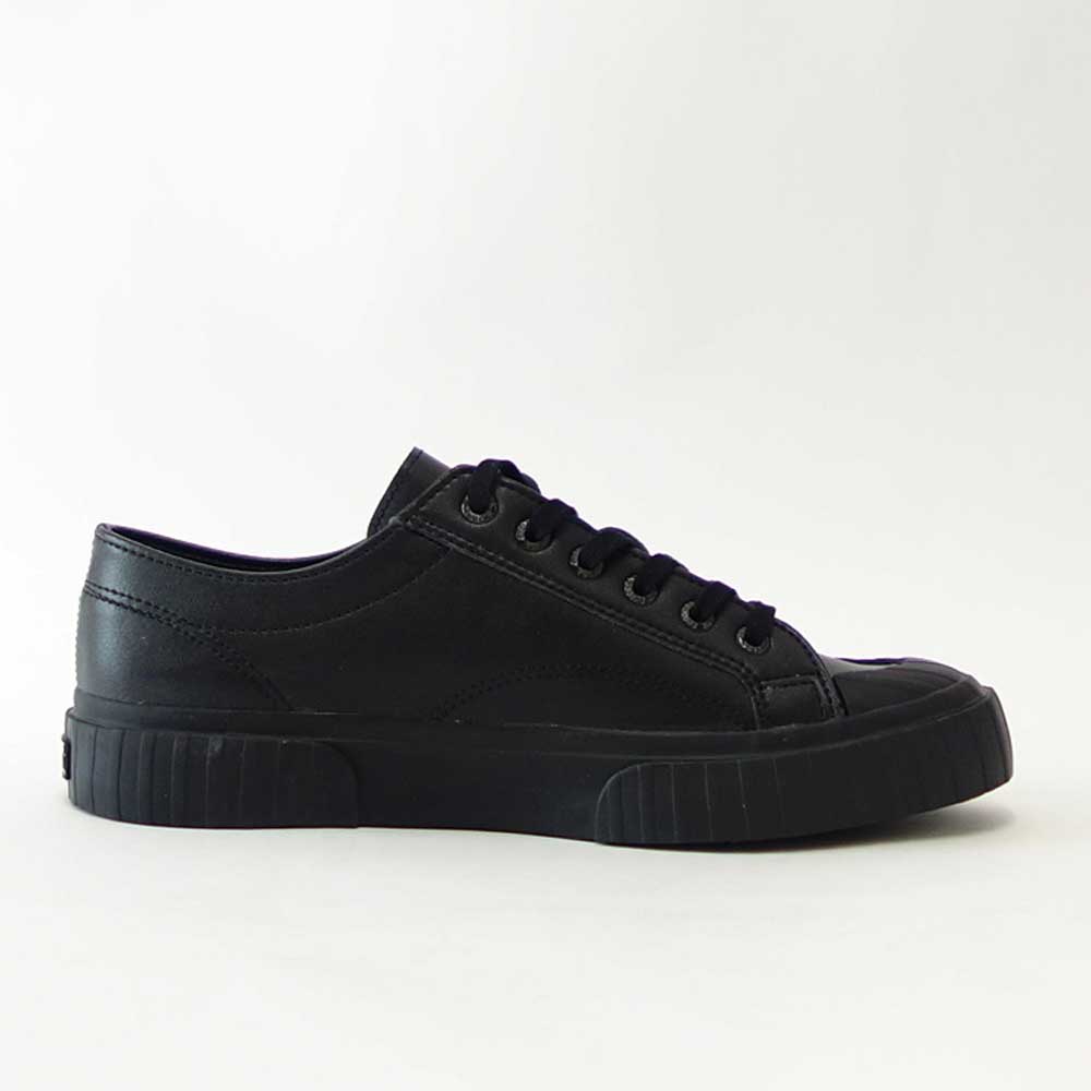 【SALE 20%OFF】 スペルガ SUPERGA 2630-WATERPROOF VEGAN LEATHER(ユニセックス)ブラック (2a81276w5004) シンセティックレザー スニーカー ミリタリー メンズ シューズ 「靴」