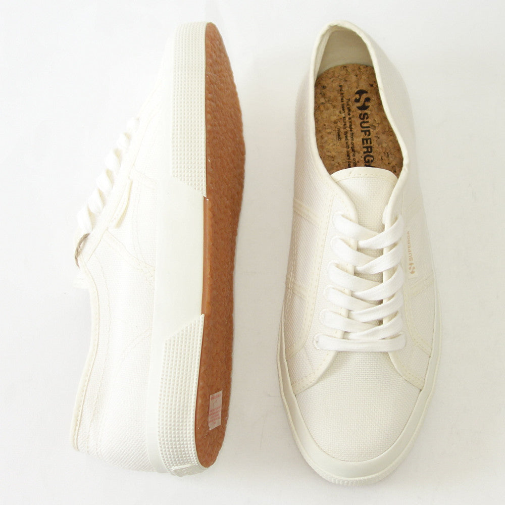 【SALE 30%OFF】 スペルガ SUPERGA 2750-ORGANIC CANVAS NATURAL DYE(ユニセックス)ナチュラル WEEDS (2s2111kwaoa) ナチュラルなキャンバススニーカー オーガニックコットン「靴」