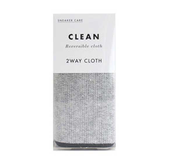 COLUMBUS コロンブス スニーカーケア 2WAY CLOTH(日本製)1枚で洗浄後の泡や水分の拭き取り 乾拭き 保革クリームの塗布など
