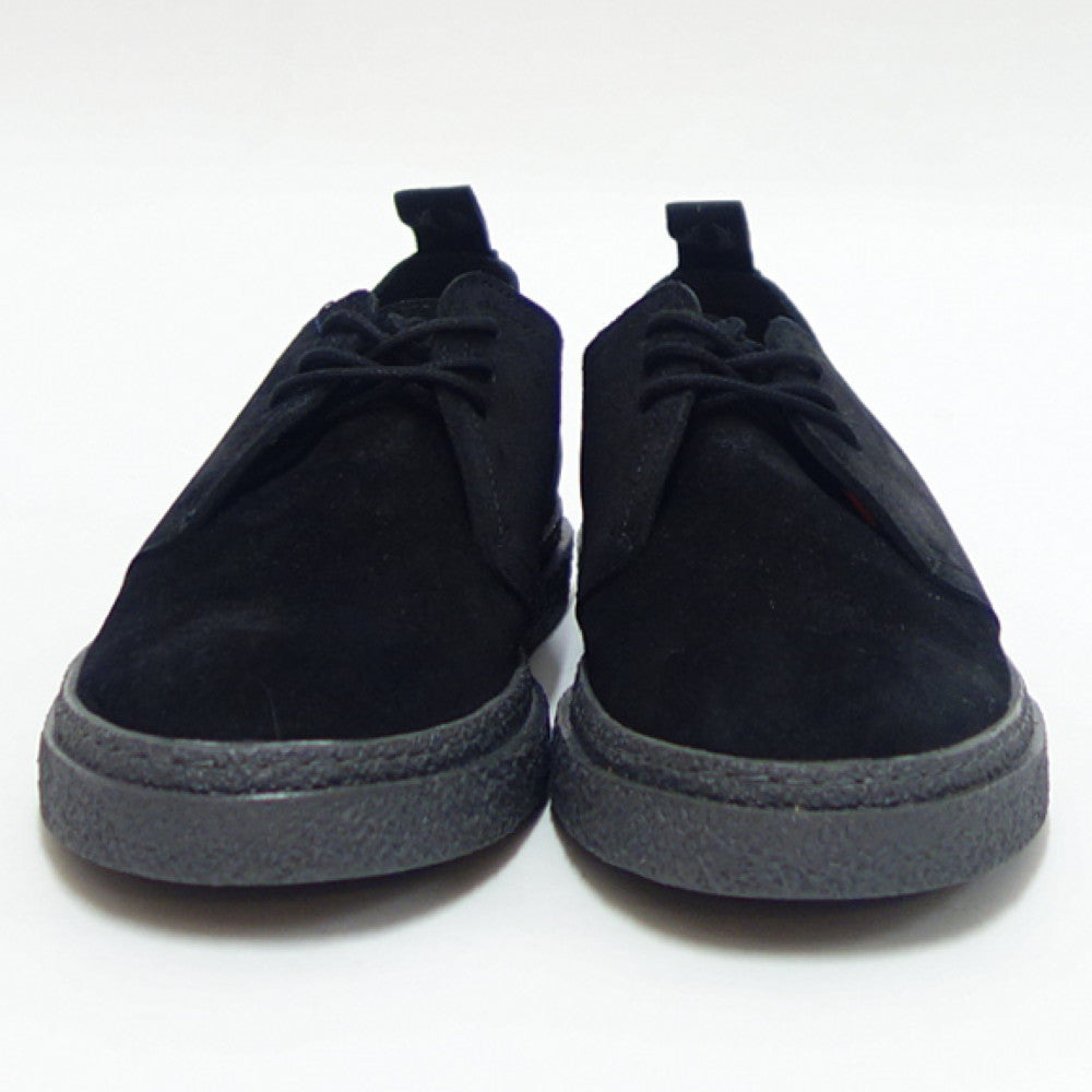 フレッドペリー FRED PERRY B3360 102 LINDEN SUEDE WOMENS(レディース) カラー:ブラック (102) 天然皮革 ローカット スエードレザー スニーカー レースアップシューズ「靴」