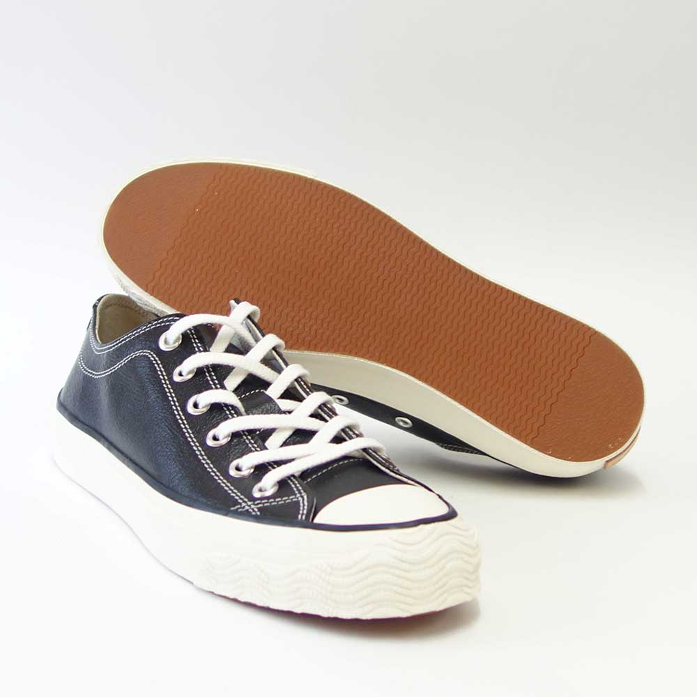 スピングルムーブ SPINGLE MOVE スピングルムーヴ SPM-341(メンズ)ブラック (05) カンガルーレザー 天然皮革 スニーカー ラバーソール 「靴」