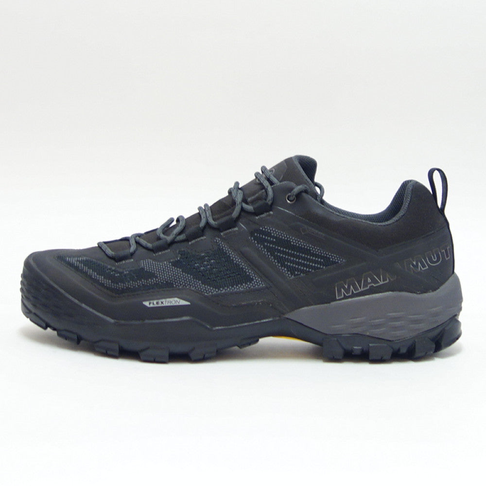 MAMMUT マムート Ducan Low GTX Men 303003521(メンズ)カラー:black-dark titanium(00288) アウトドアスニーカー ウォーキングシューズ 防水ハイキングシューズ「靴」