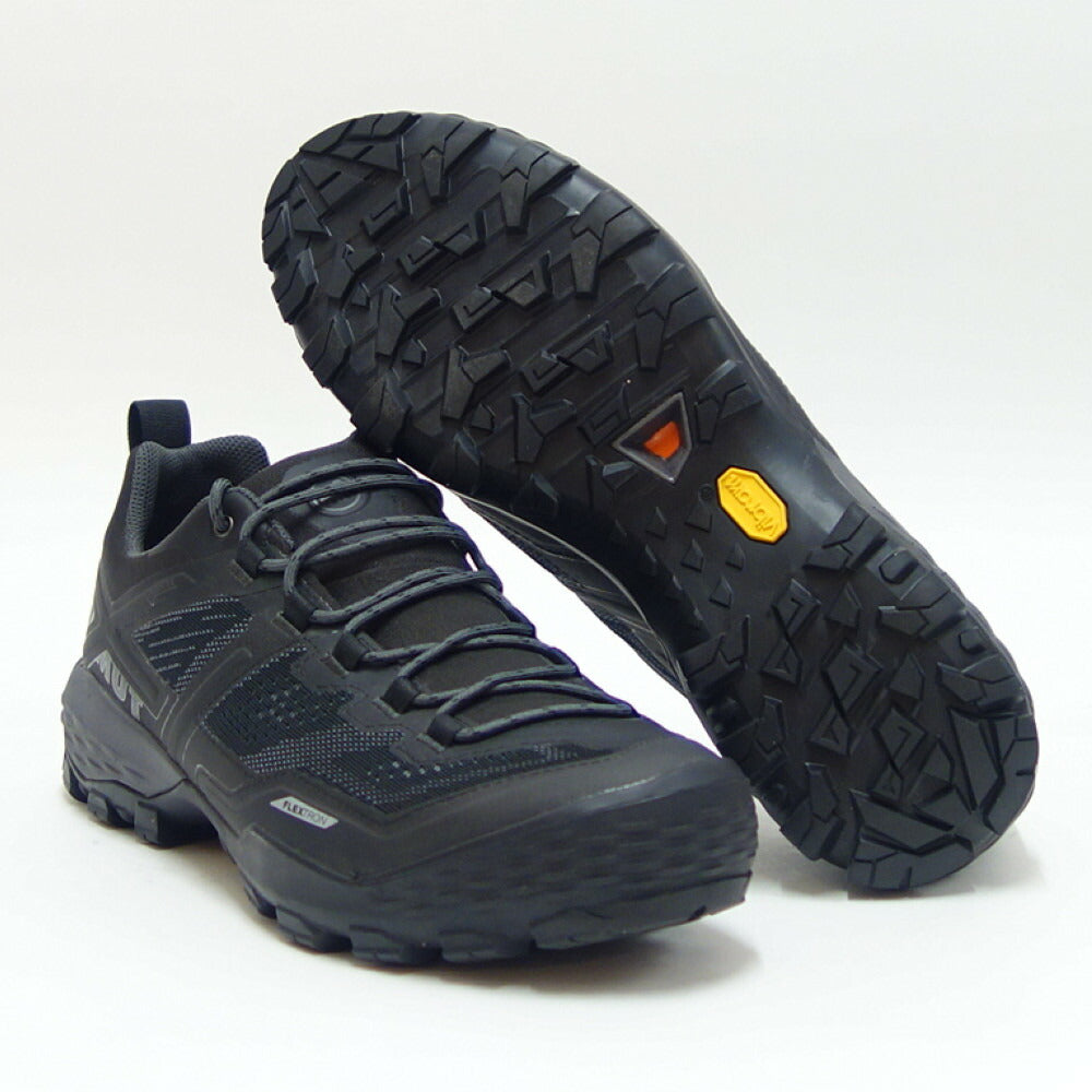 MAMMUT マムート Ducan Low GTX Men 303003521(メンズ)カラー:black-dark titanium(00288) アウトドアスニーカー ウォーキングシューズ 防水ハイキングシューズ「靴」