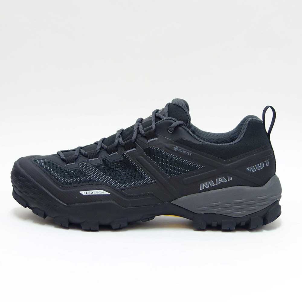 MAMMUT マムート Ducan Low GTX Men 303003521(メンズ)カラー:black-dark titanium(00288) アウトドアスニーカー ウォーキングシューズ 防水 ハイキングシューズ「靴」