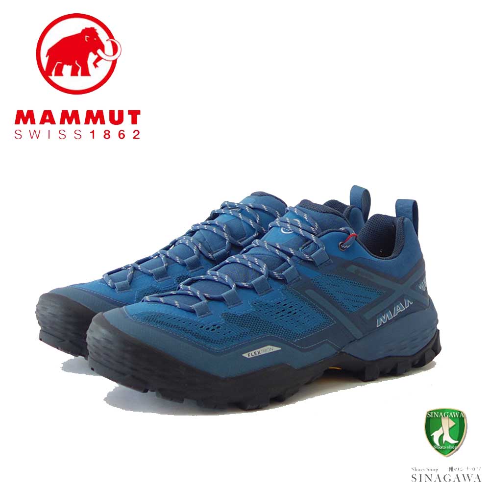 MAMMUT マムート Ducan Low GTX Men 303003521(メンズ)カラー:sapphire-dark sapphire(50293) アウトドアスニーカー ウォーキングシューズ 防水 ハイキングシューズ「靴」