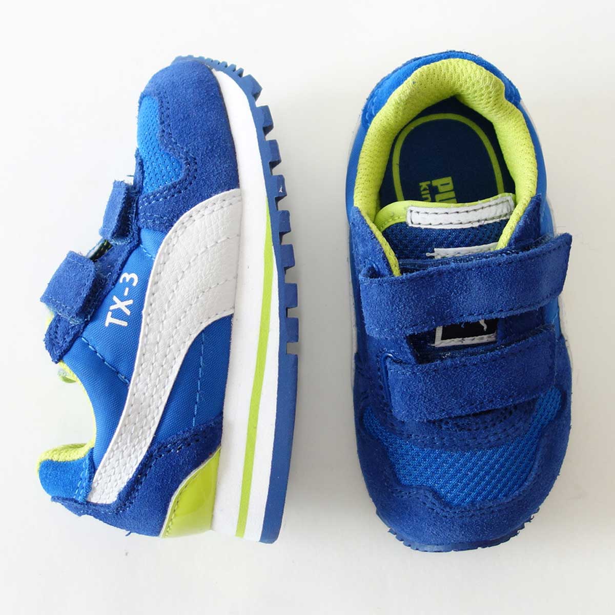 【SALE 50%OFF】 PUMA プーマ 357313 TX-3 V キッズ カラー:puma royal-white 「靴」子供「靴」