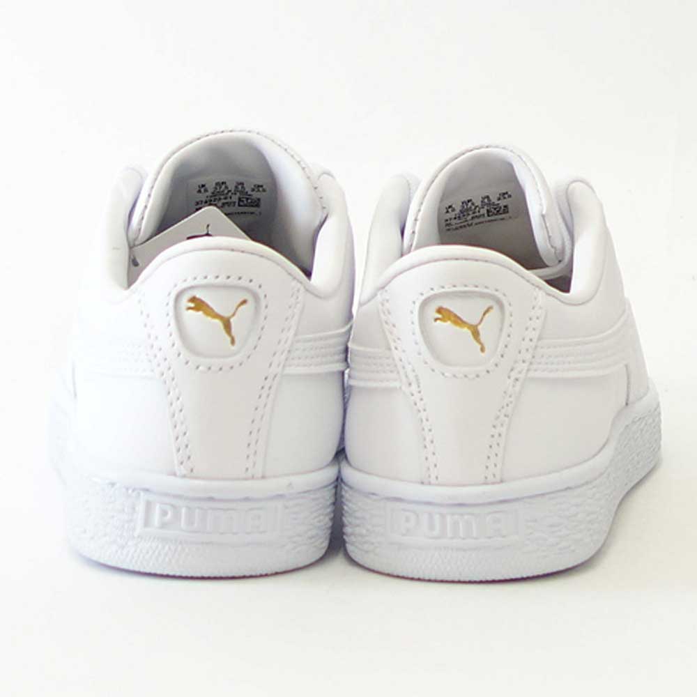 プーマ PUMA バスケット クラシック XXI 37492301 プーマホワイト/ホワイト (ユニセックス)スムースレザー ローカット バスケットシューズ ウォーキング メンズ レディース「靴」