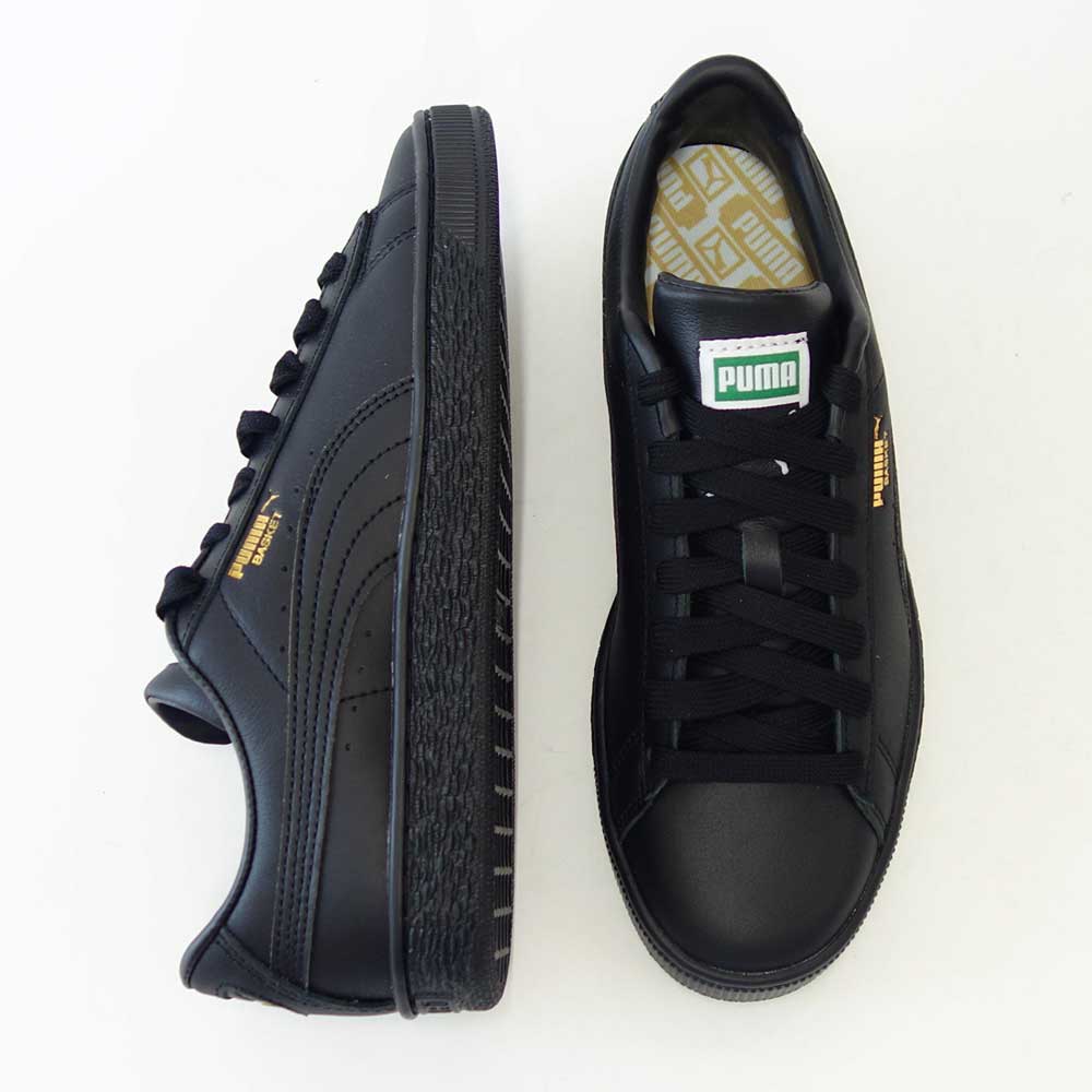 プーマ PUMA バスケット クラシック XXI 37492303 プーマブラック/ブラック (ユニセックス)スムースレザー ローカット バスケットシューズ ウォーキング メンズ レディース「靴」