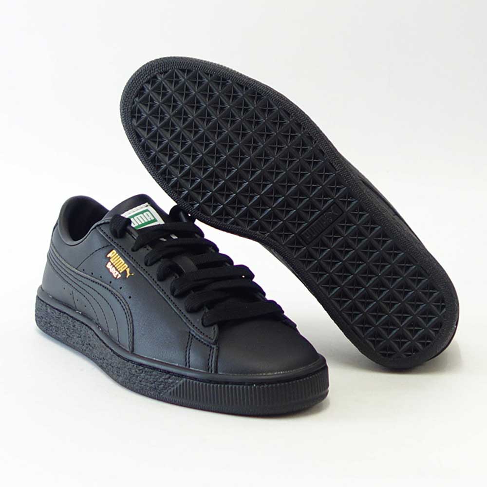 プーマ PUMA バスケット クラシック XXI 37492303 プーマブラック/ブラック (ユニセックス)スムースレザー ローカット バスケットシューズ ウォーキング メンズ レディース「靴」