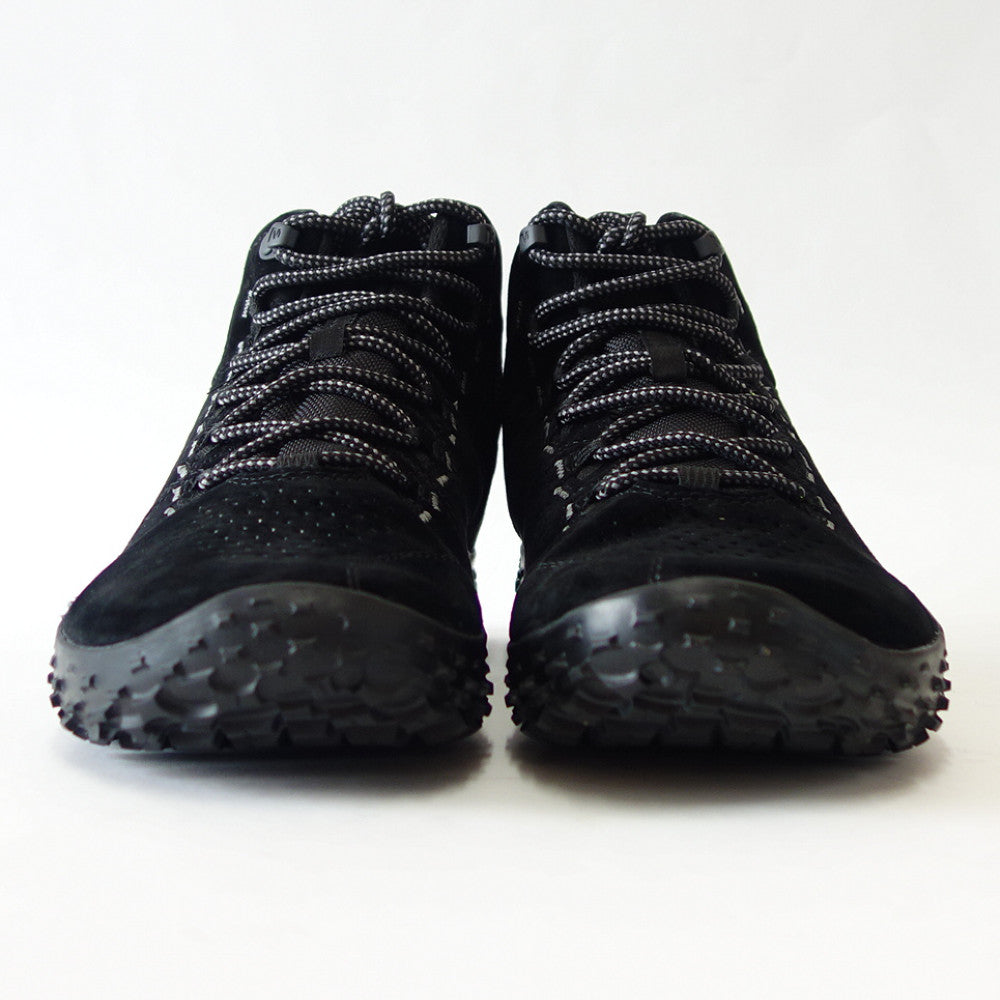 MERRELL メレル ラプト ミッド ウォータープルーフ WRAPT MID WATERPROOF(メンズ) 037751 ブラック 防水 ベアフットシューズ ハイカット ハイキングモデル 全天候型「靴」