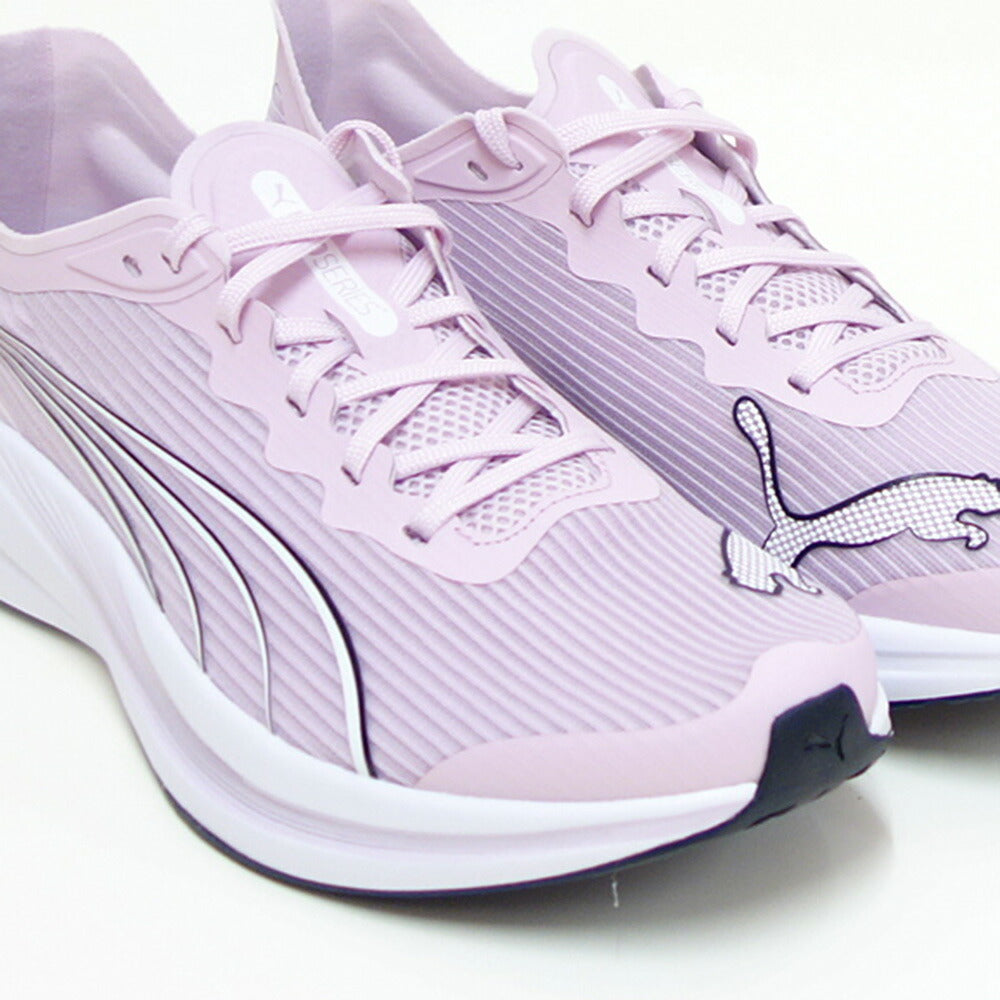 プーマPUMAリディームプロレーサーランニングシューズ37944203GrapeMist-PUMABlack-White(ユニセックス)メッシュローカットランニングシューズウォーキング「靴」