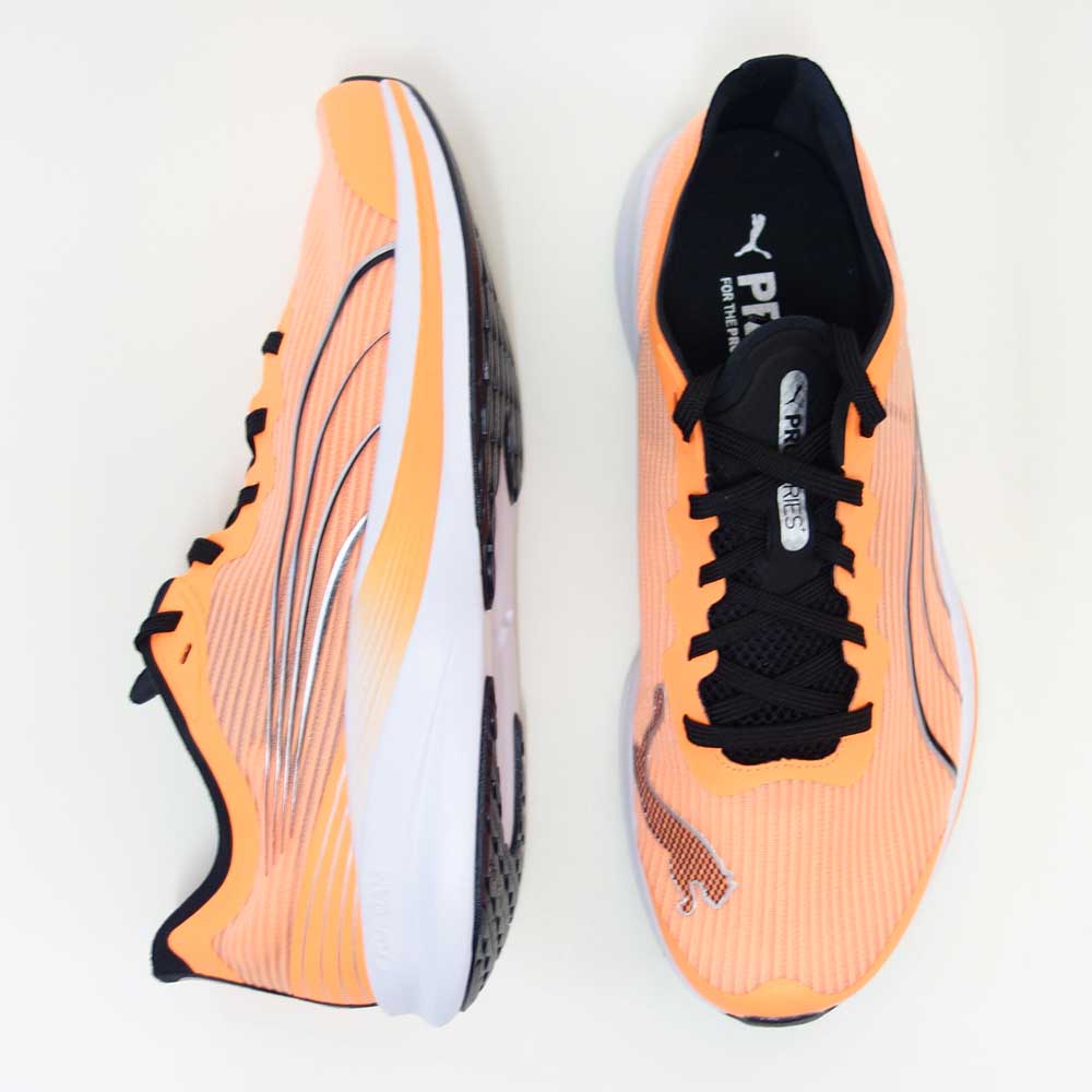 プーマPUMAリディームプロレーサーランニングシューズ37944206NeonCitrus-PUMABlack(ユニセックス)メッシュローカットランニングシューズウォーキング「靴」