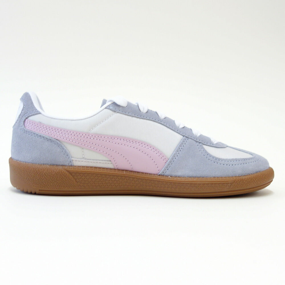 プーマPUMAユニセックスパレルモOGスニーカー38301110FeatherGray-GrayFog-GrapeMist(レディース)スエードレザーローカットスニーカーウォーキング「靴」