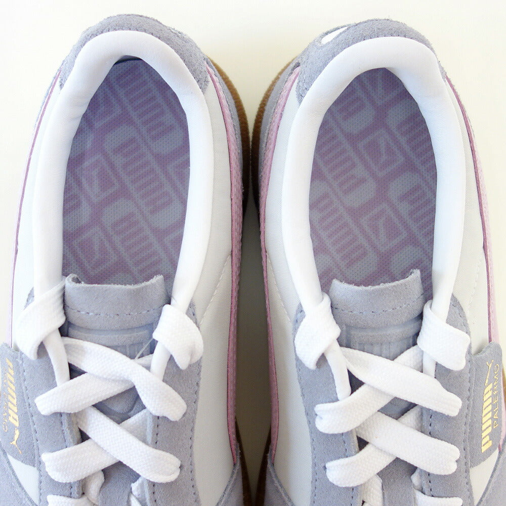 プーマPUMAユニセックスパレルモOGスニーカー38301110FeatherGray-GrayFog-GrapeMist(レディース)スエードレザーローカットスニーカーウォーキング「靴」